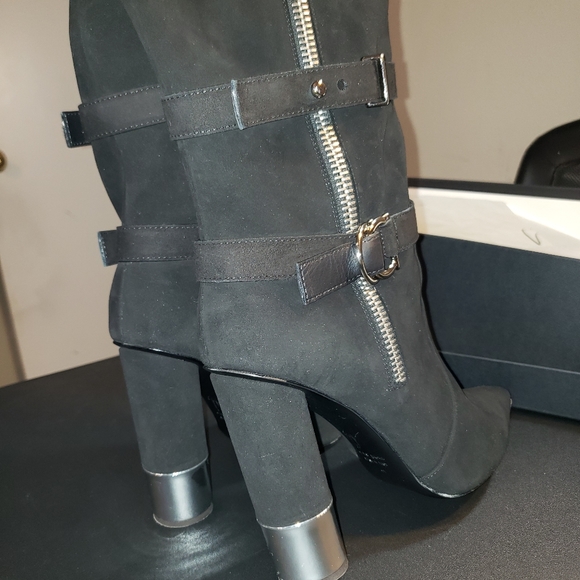Giuseppe black boots size 41..US 10 - Picture 12 of 14